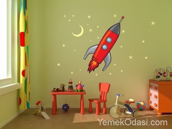 çocuk odası dekorasyonu 