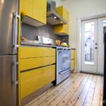 Sarı Mutfak Dolabı Modelleri 1
