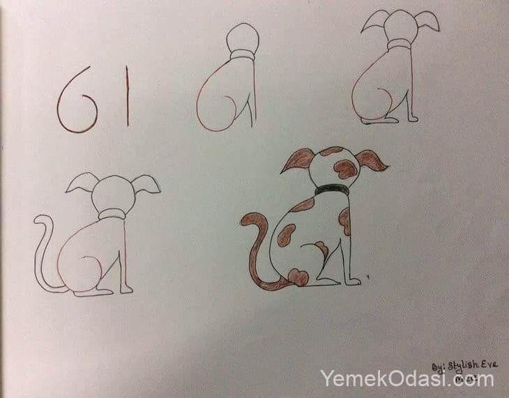 köpek çizimi