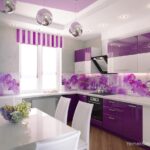 lila rengi mutfak